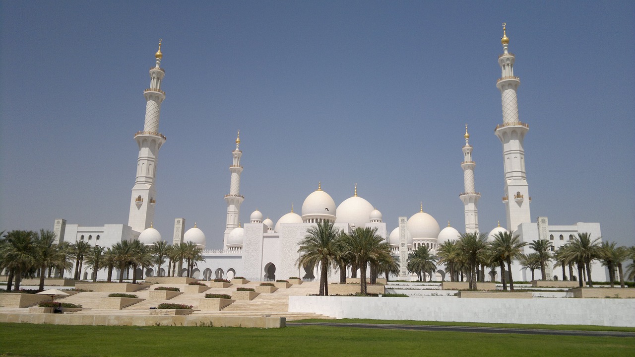 mosque sheikh zayid mosque abu dhabi free photo