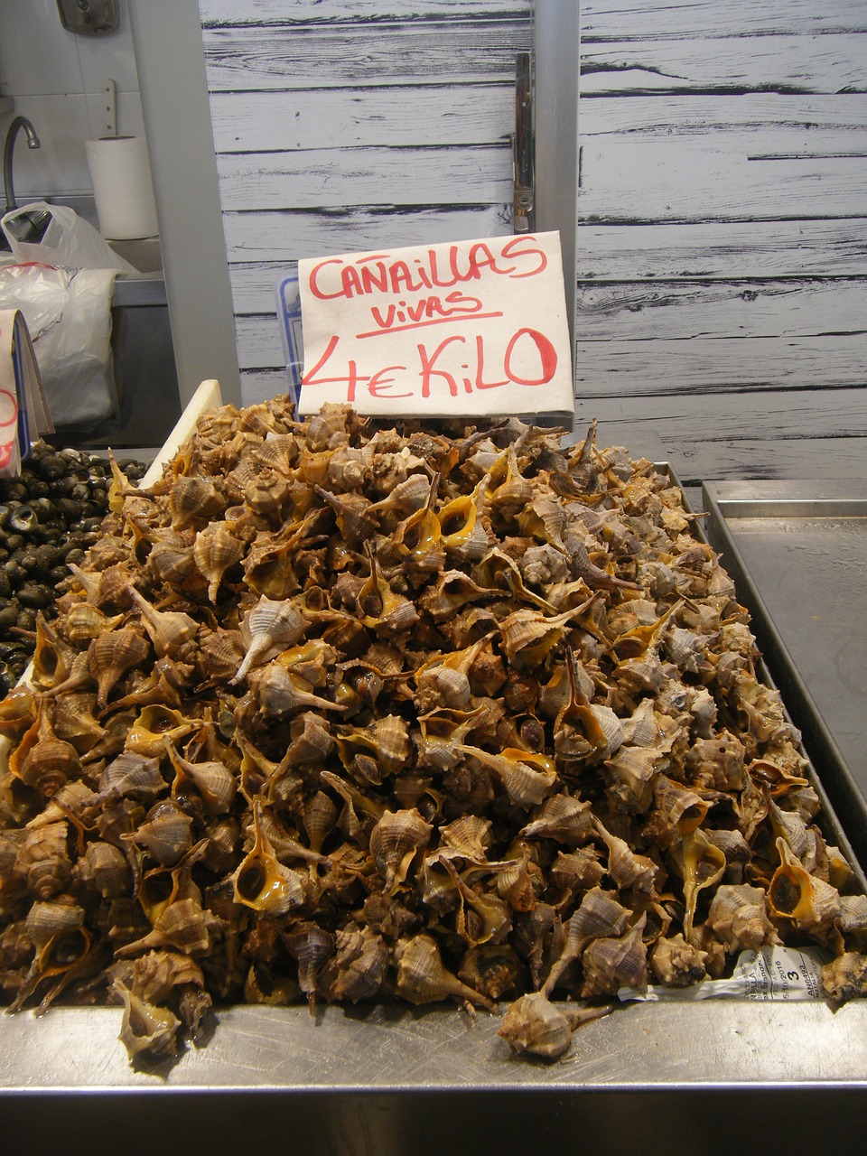 shell fish market free photo