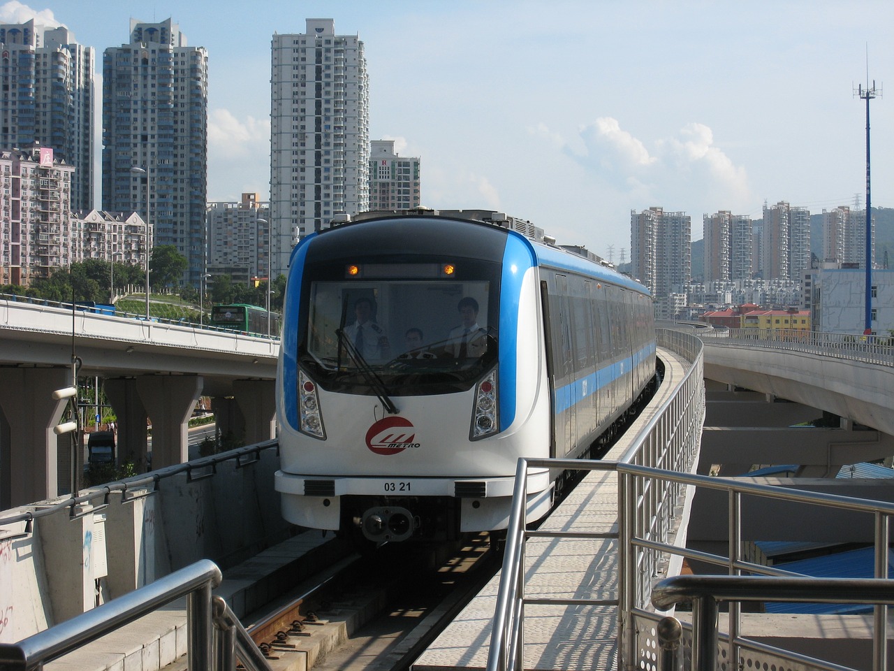 shenzhen metro railway free photo