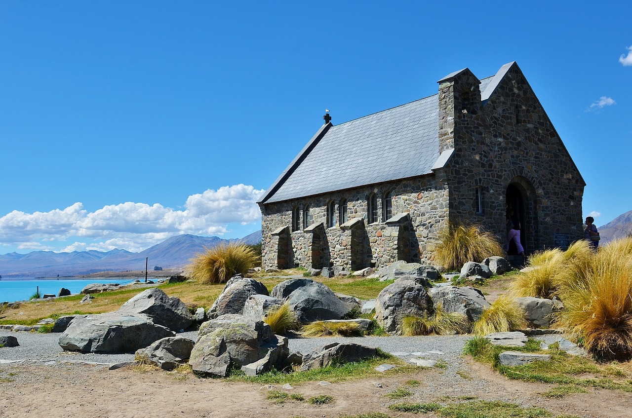 shepherd's chapel stone house mountain free photo