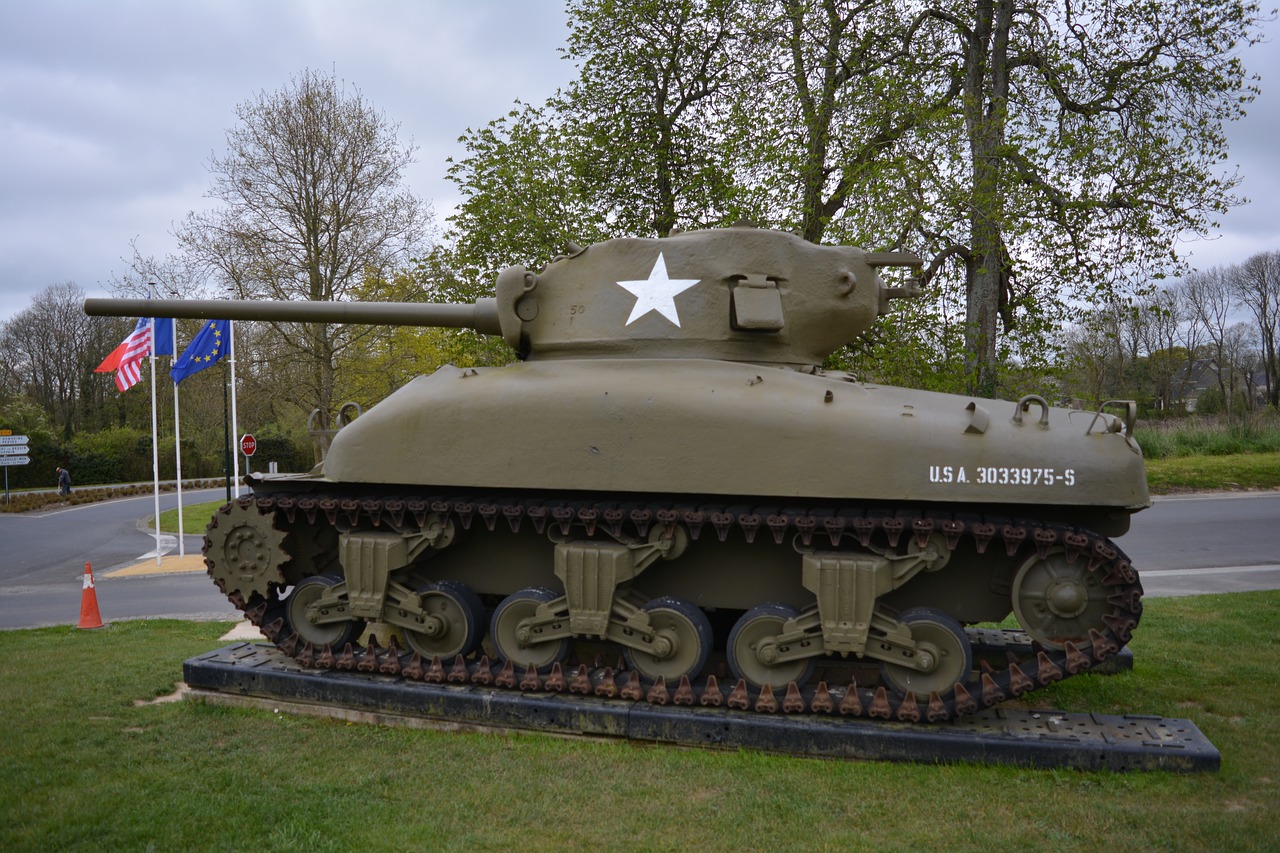 sherman tank tank usa army free photo