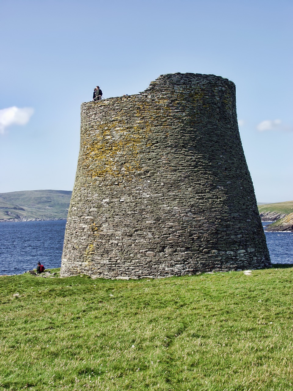shetland isles scotland mousa free photo