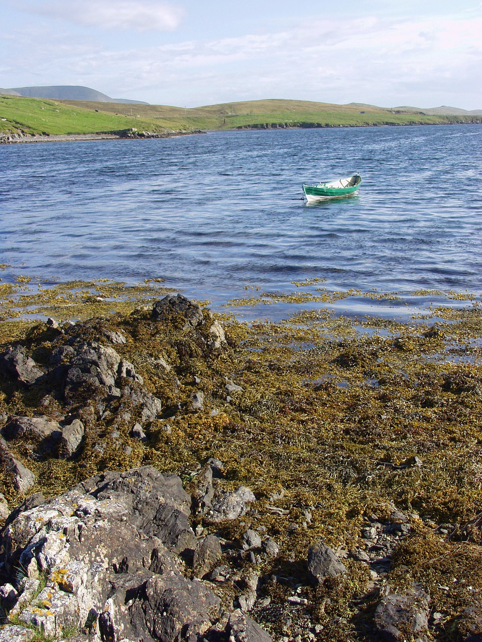 shetland isles scotland sea free photo