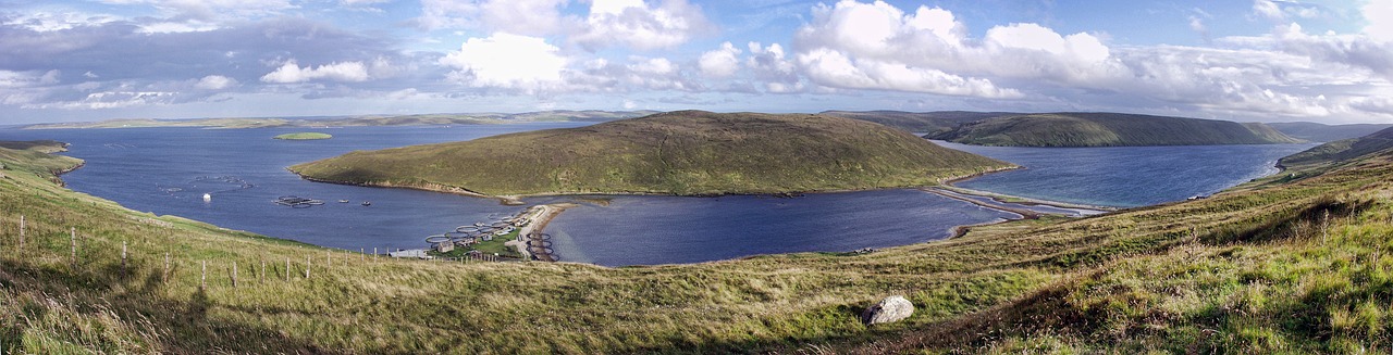 shetland isles tombolo st ninian's isle free photo