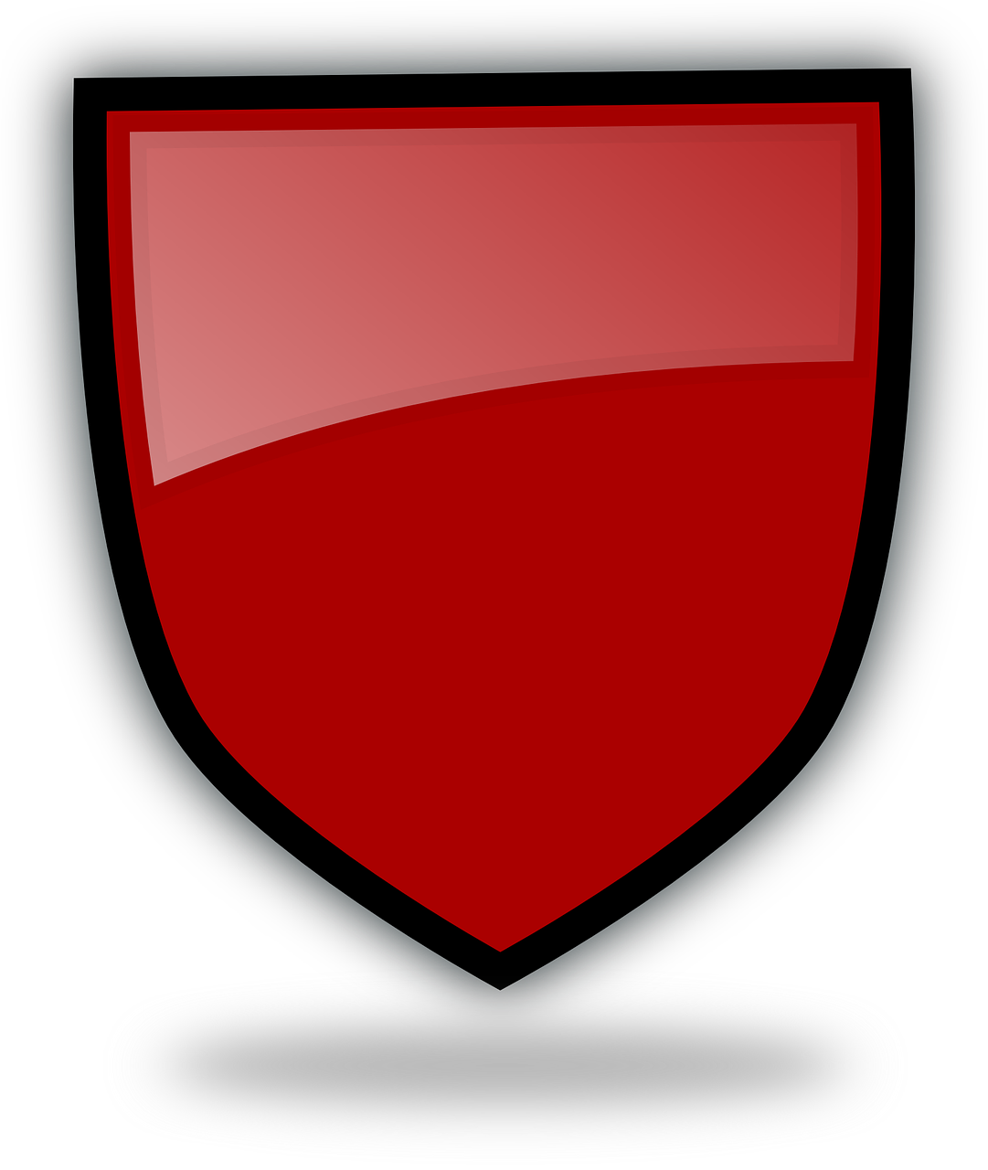 shield protection red free photo