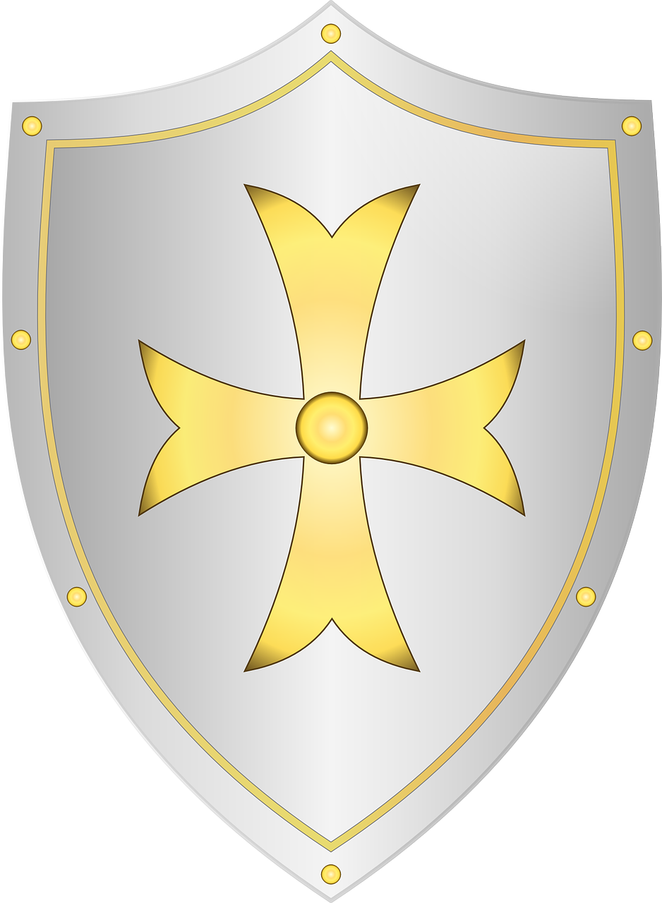 shield medieval knight free photo