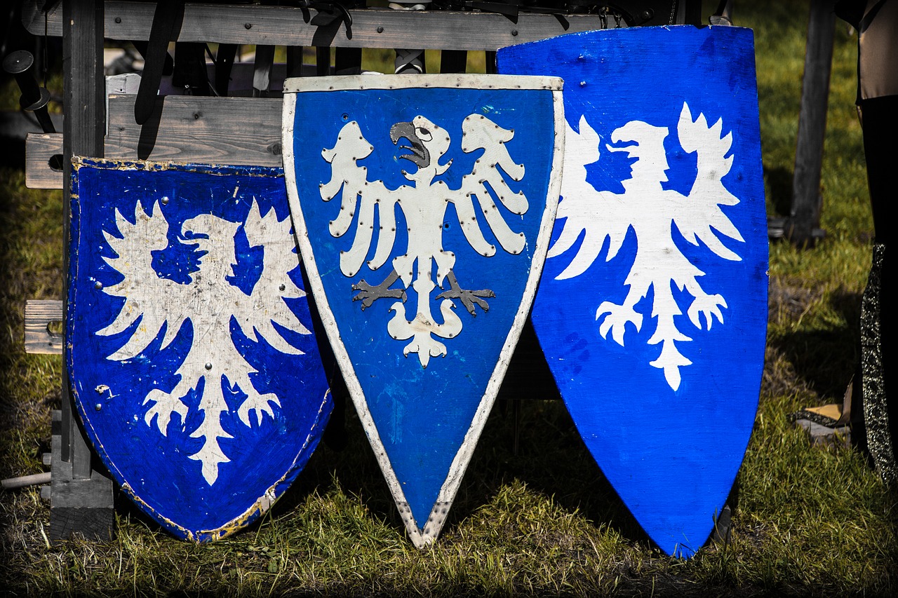 shield coat of arms emblem free photo