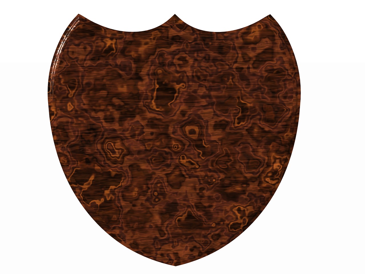 shield wood plaque free photo