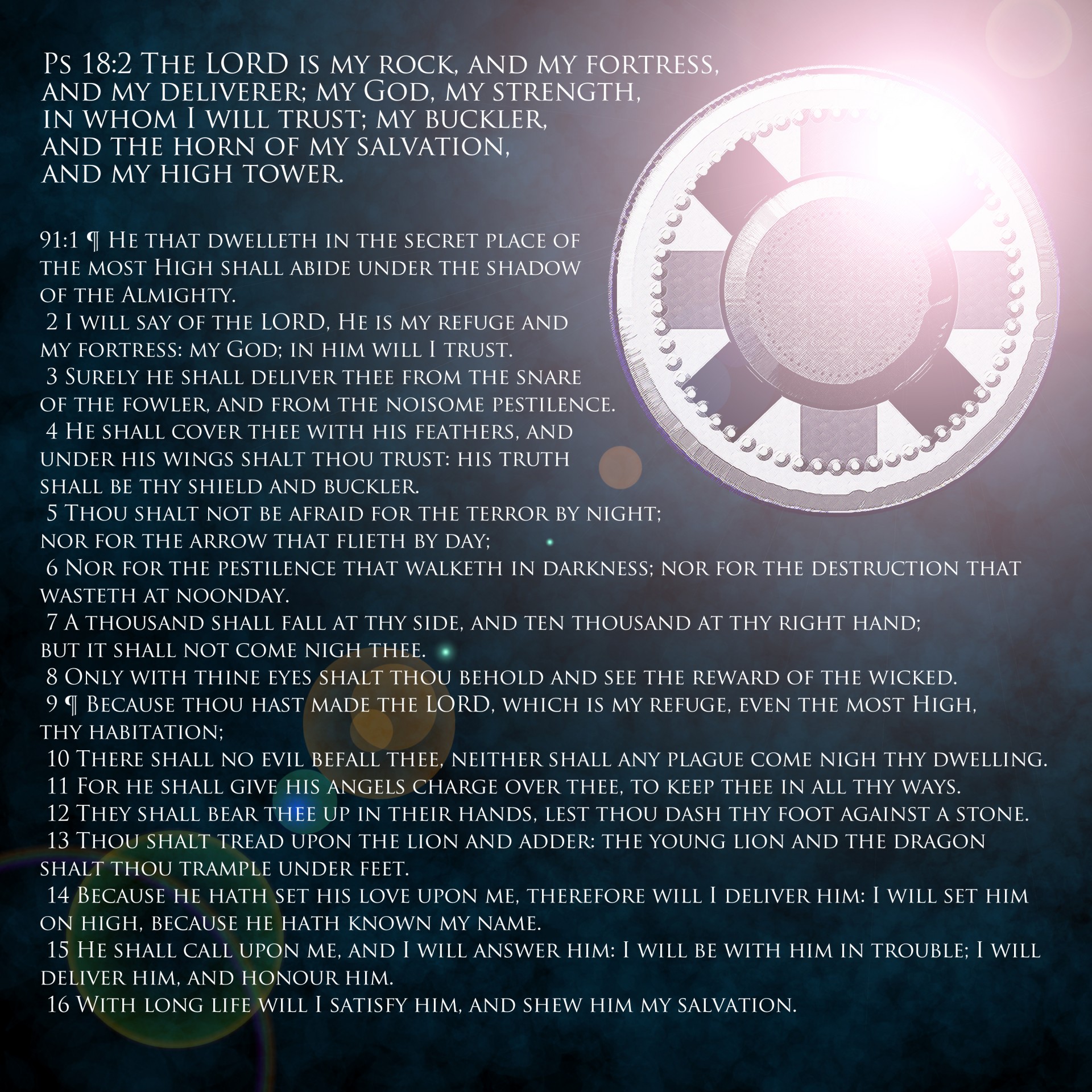 scripture lord shield free photo