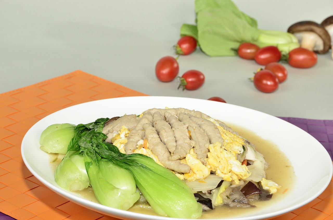 shiitake mushroom meat soup when the vegetables free photo