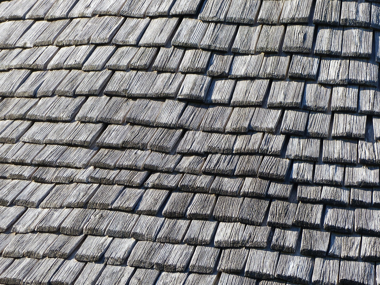 shingles tile wood free photo