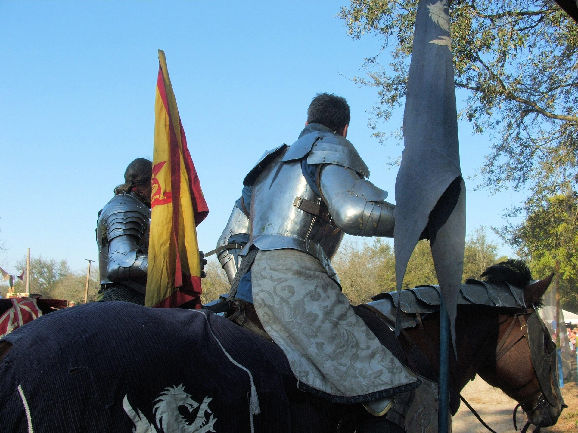 medieval joust knight free photo
