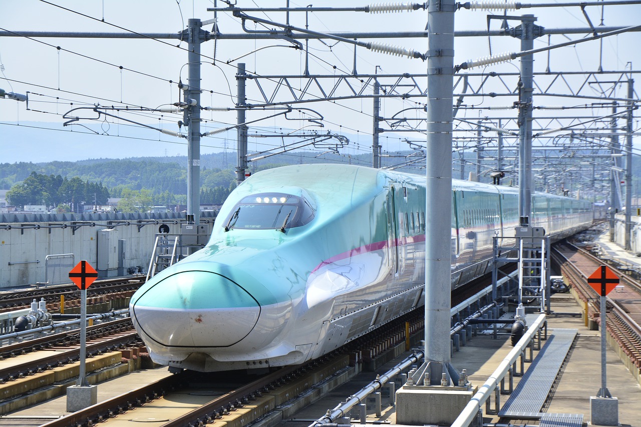 shinkansen trains japan free photo