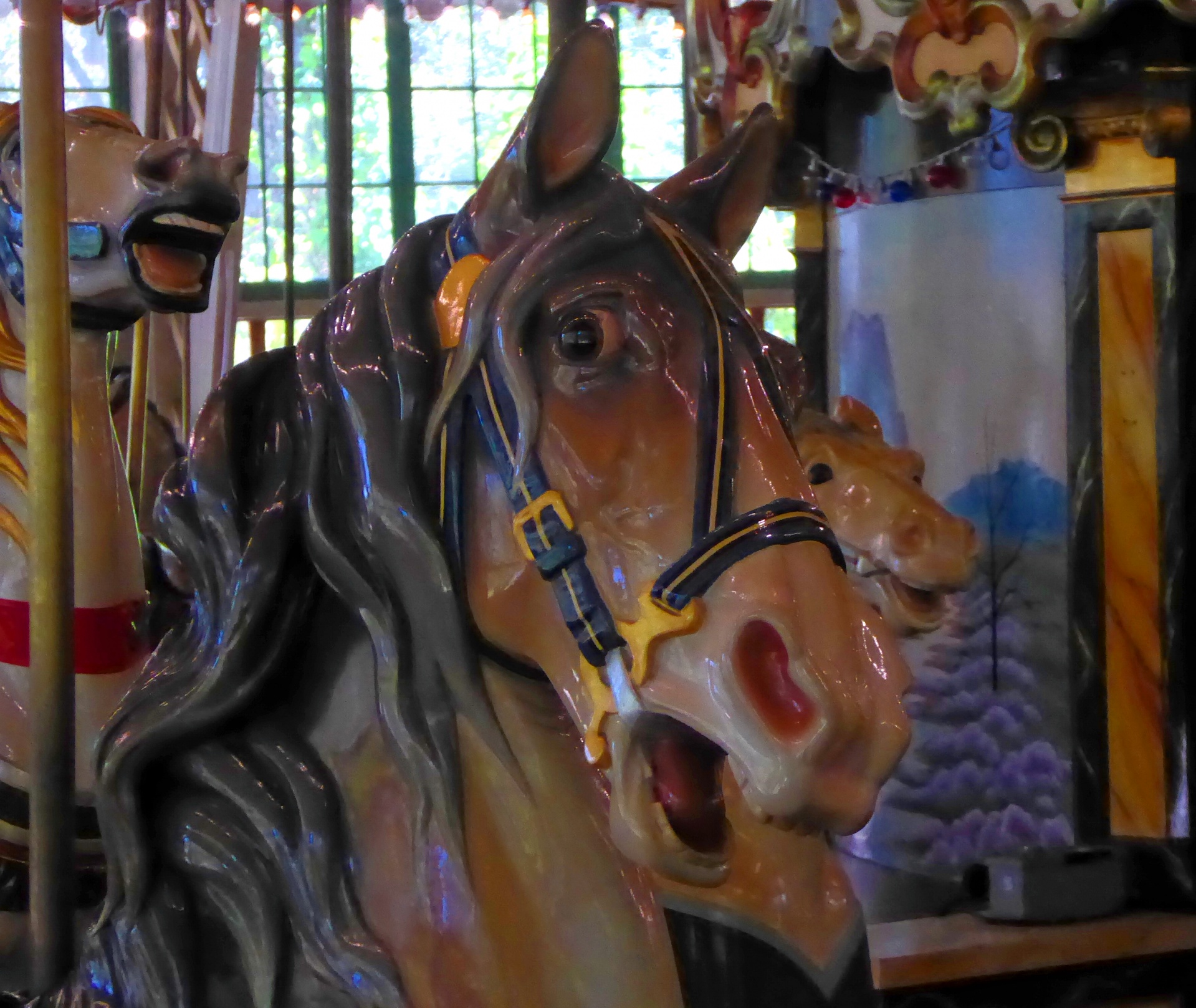 carousel horse ride free photo