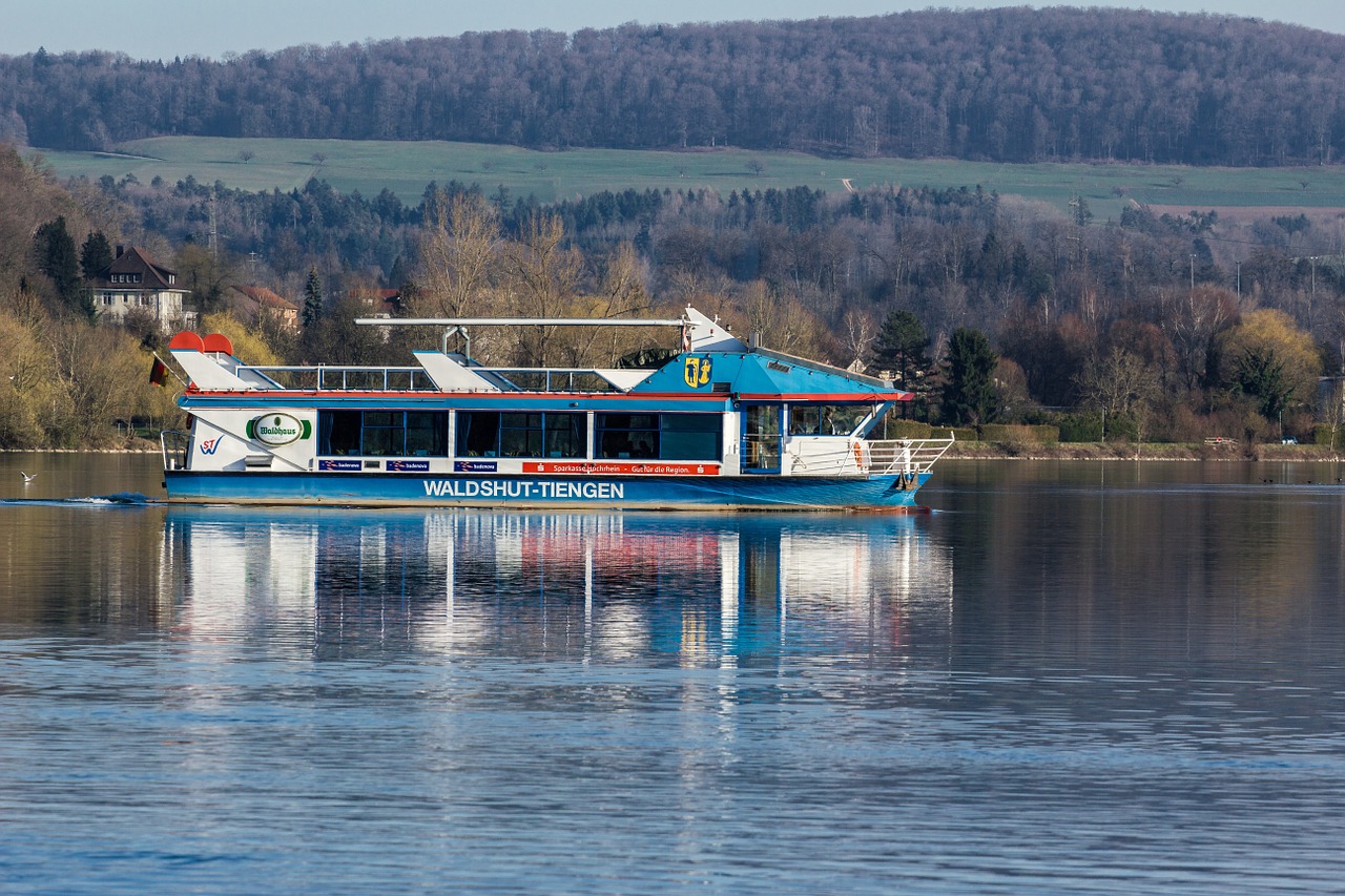 ship river rhine free photo