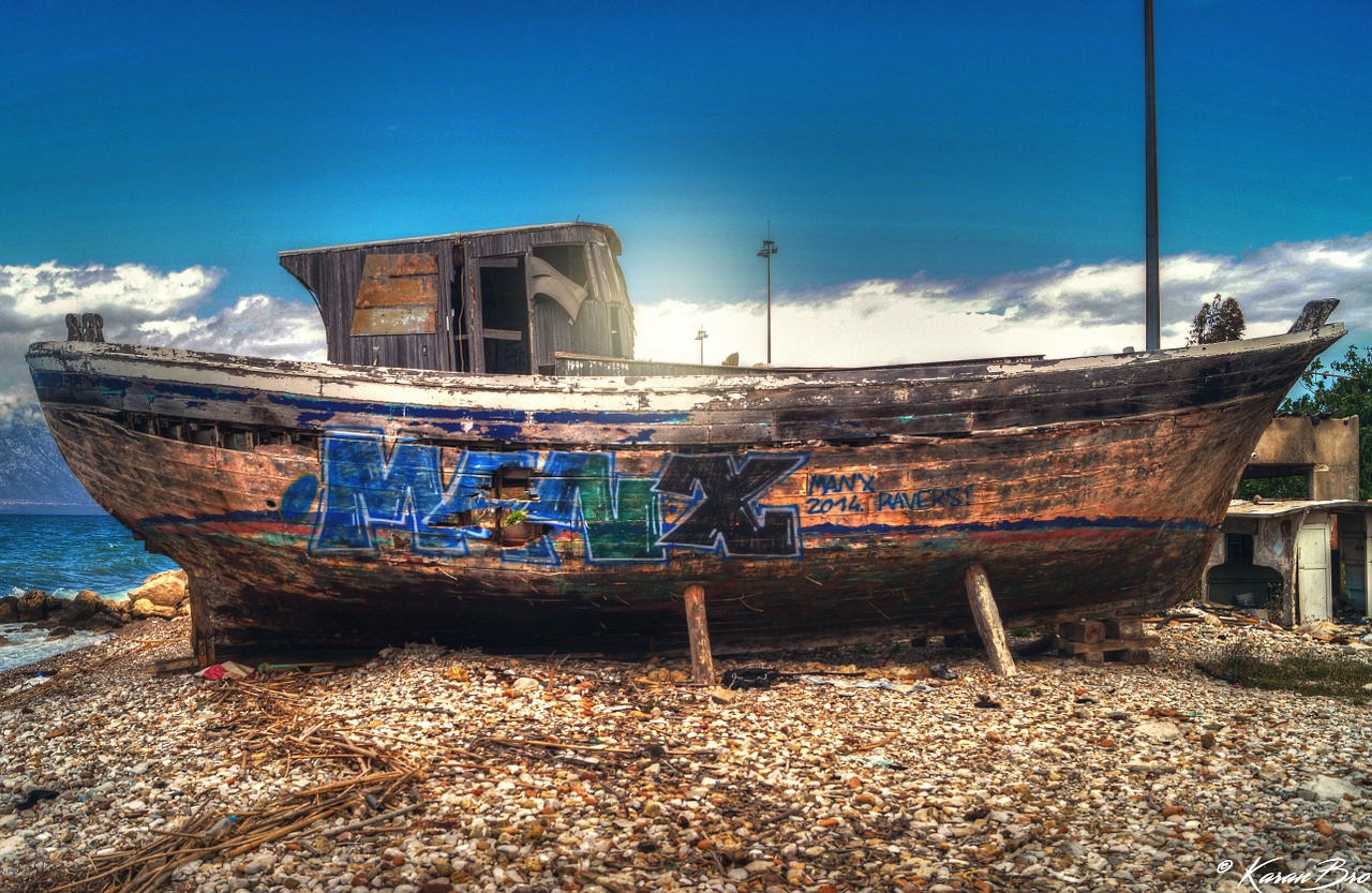 ship boat hdr free photo