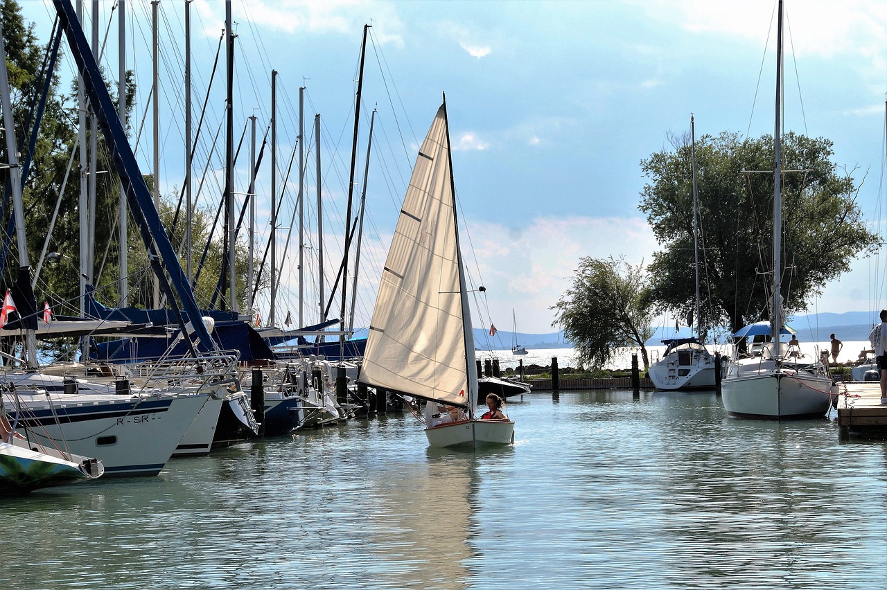 ship sailing boat port free photo