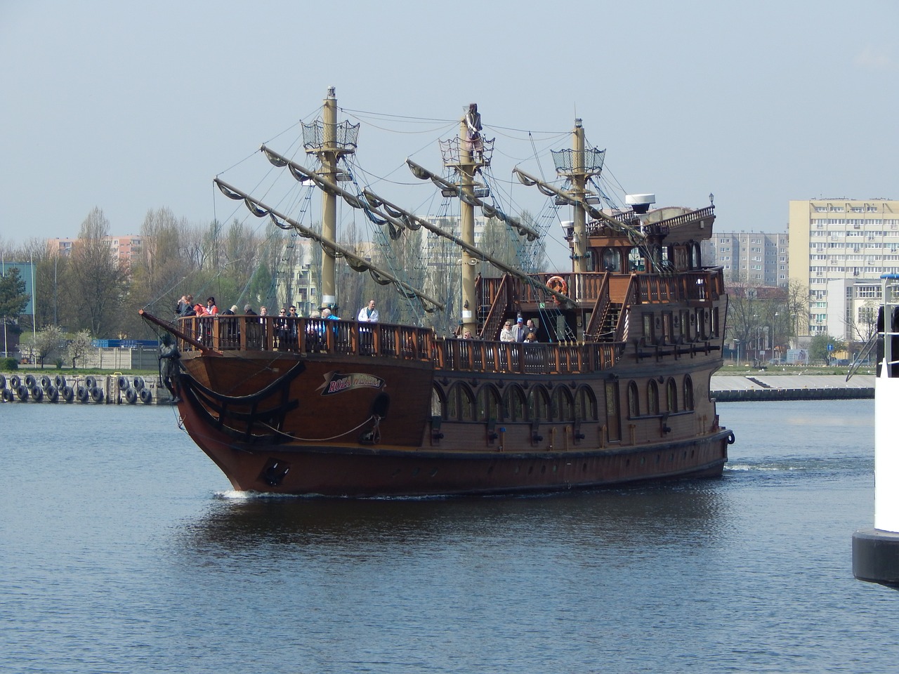 ship galleon boat free photo