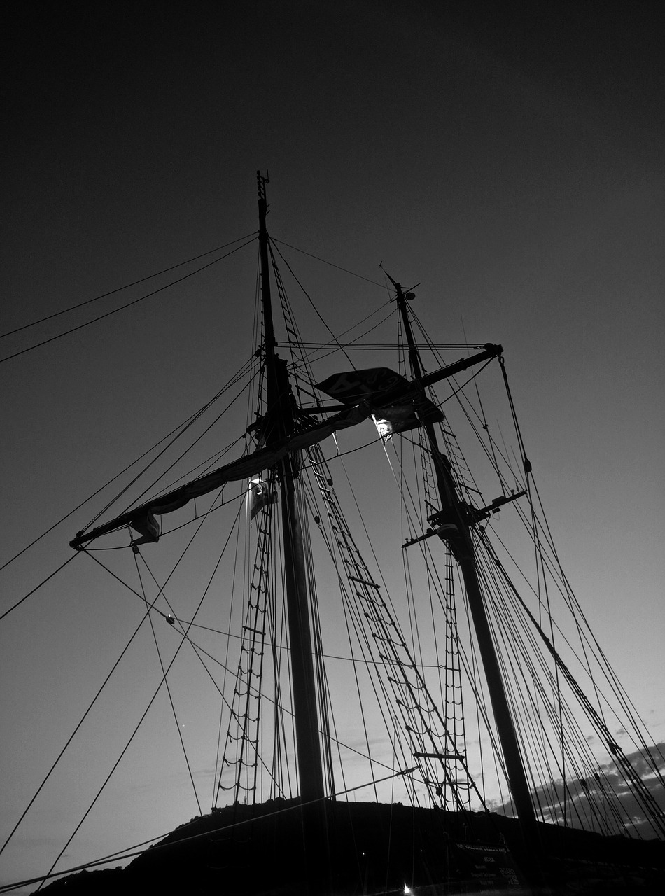ship rigging sailing free photo