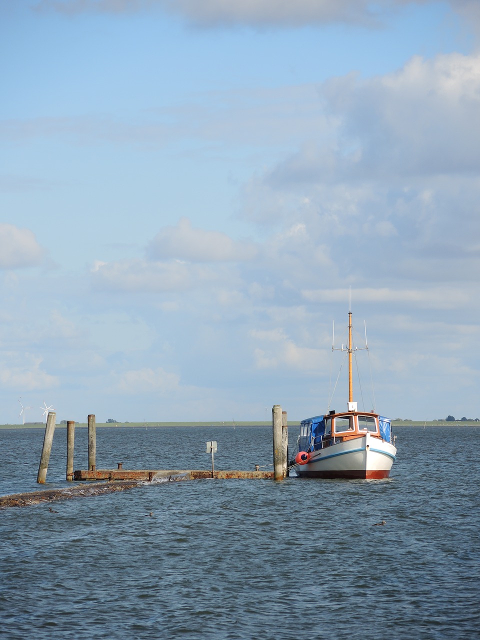 ship boot sea free photo