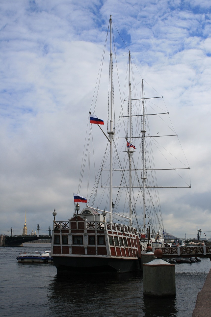 ship sailing masts free photo