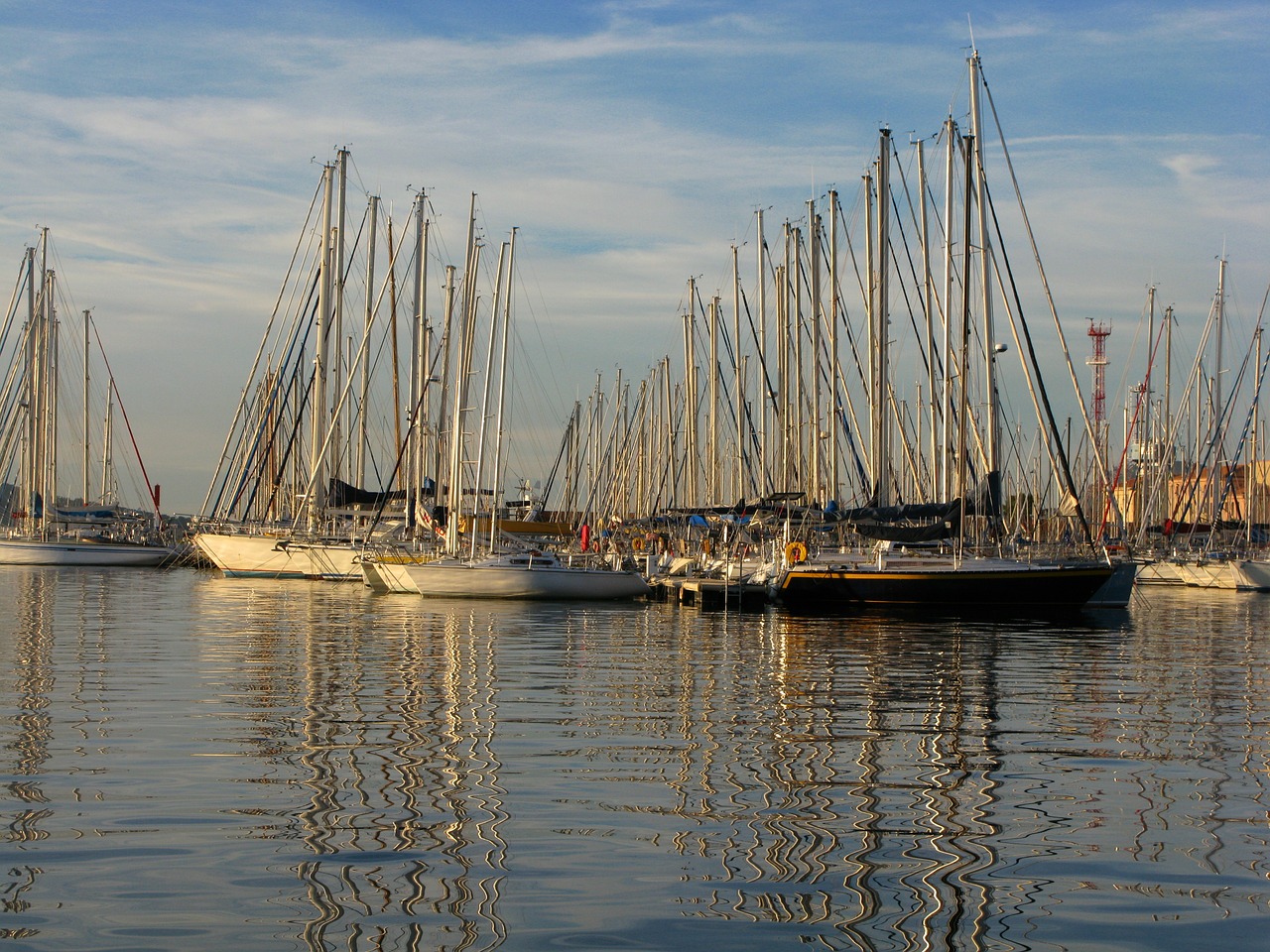 ship sailing vessel hoist free photo