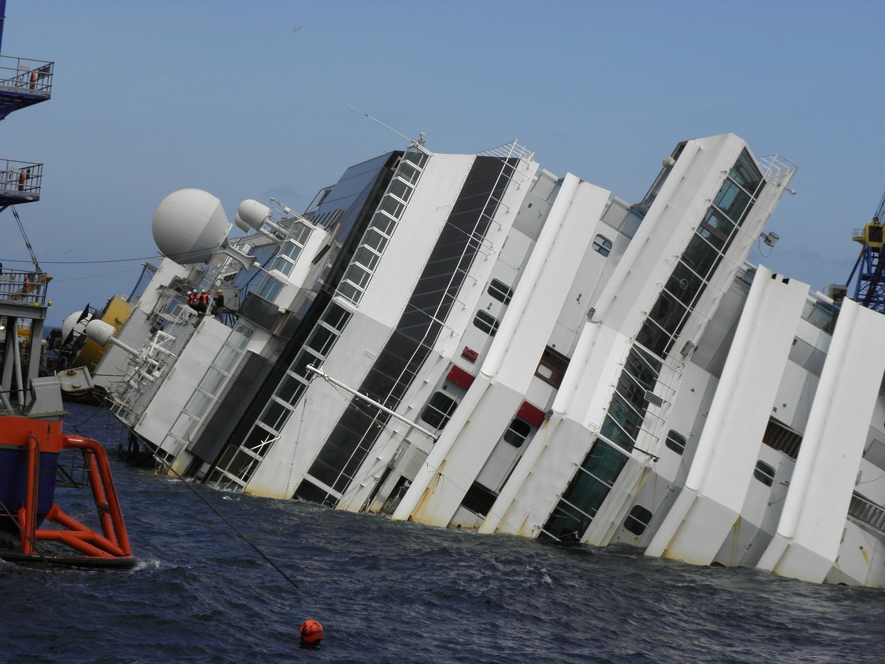 ship passenger ship wreck free photo