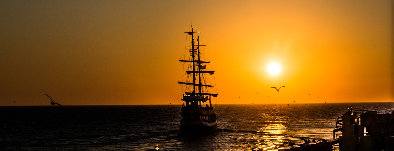 ship west the sun free photo