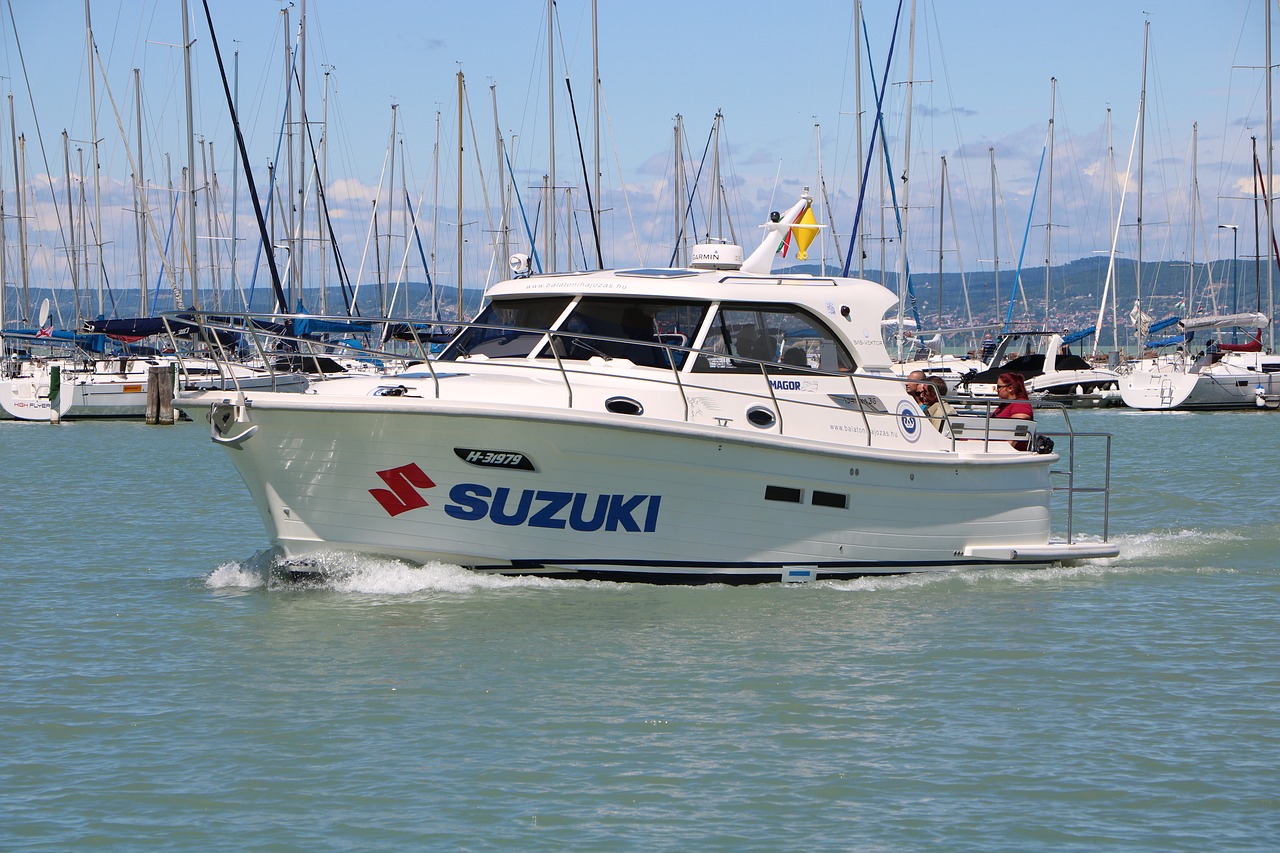 ship water lake balaton free photo