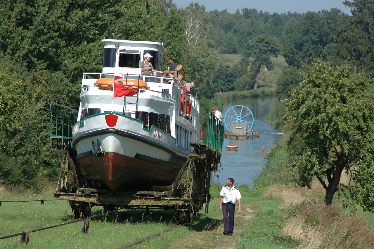 ship transport channel free photo