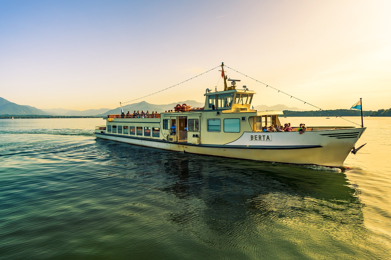 ship chiemsee bavaria free photo