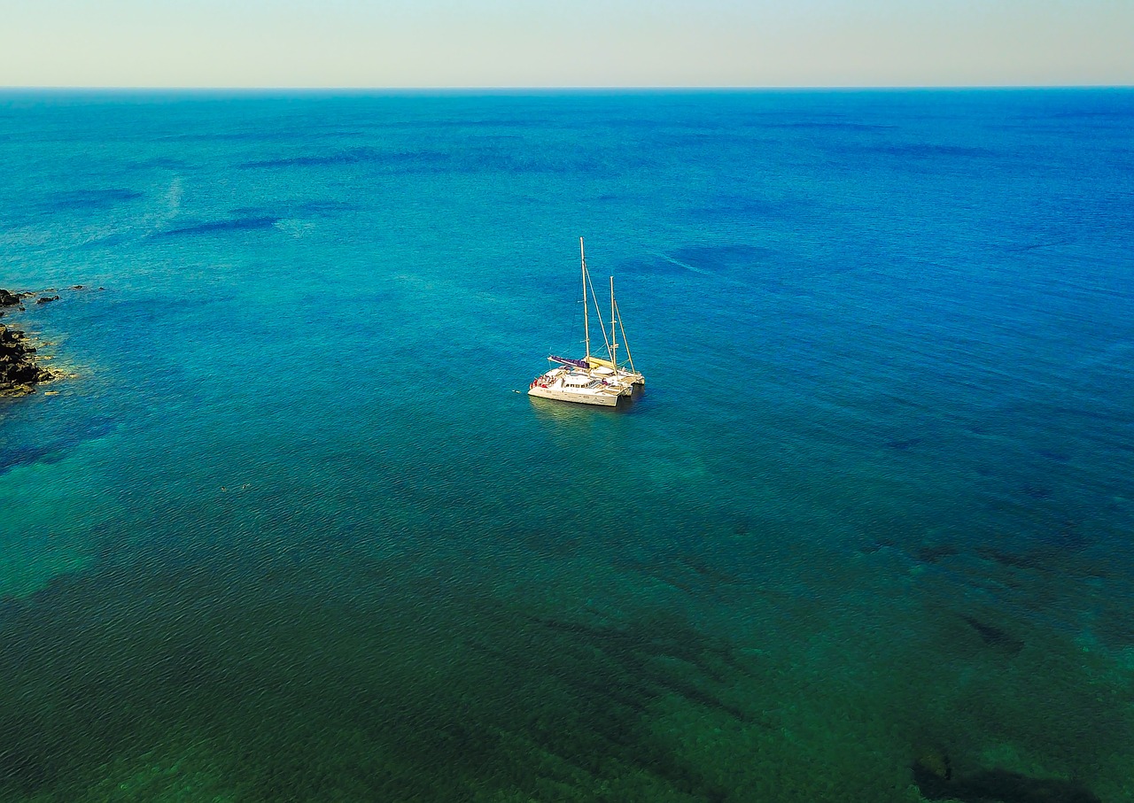 ship greece ocean free photo