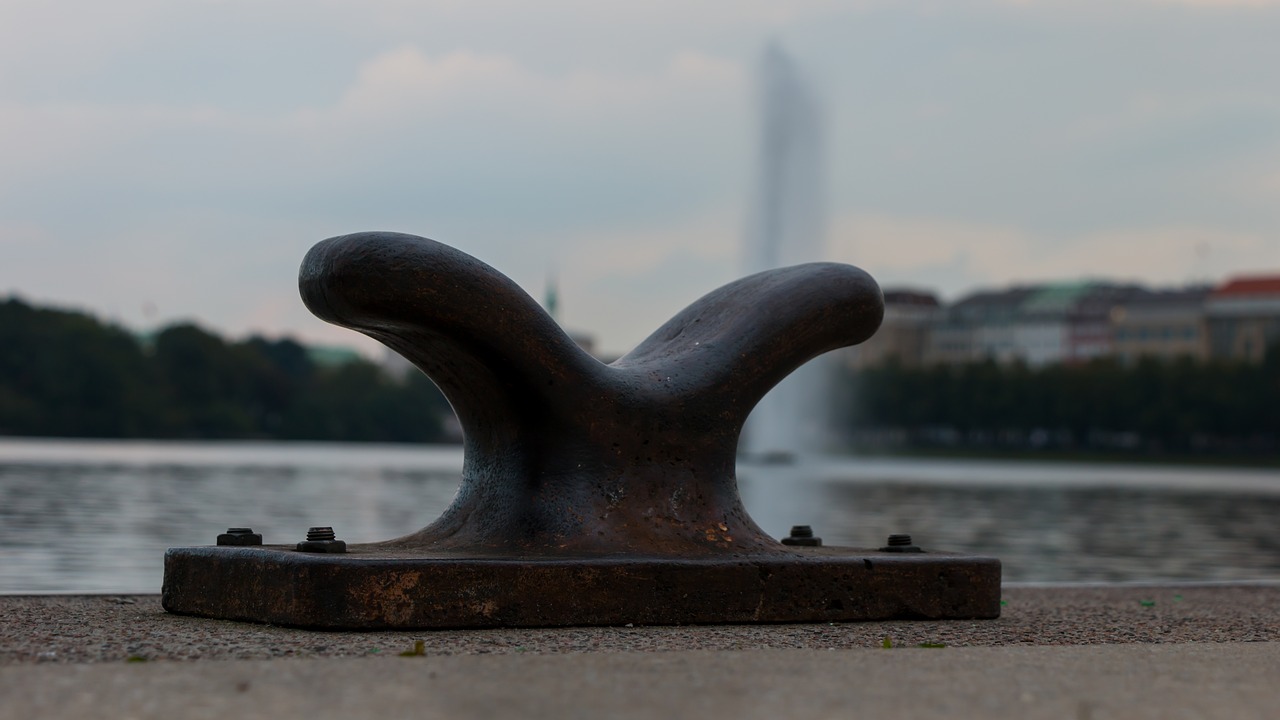 ship bollard dolphin free photo