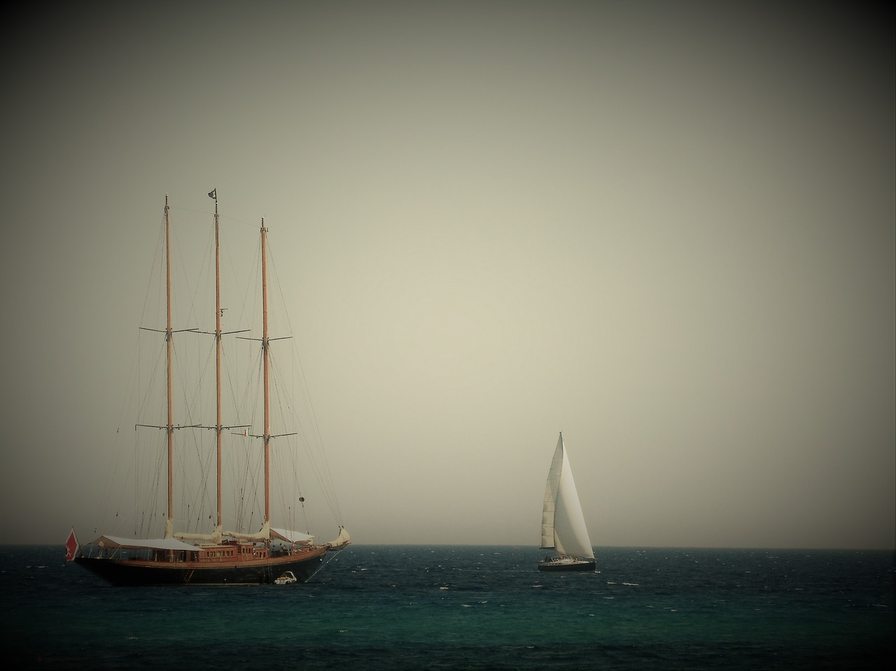 ship sailing vessel three masted free photo
