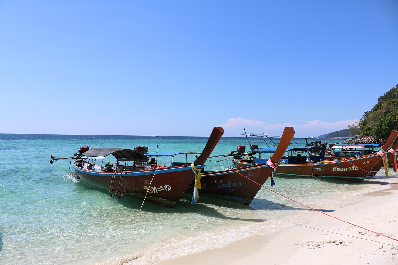 ship fishing thailand free photo