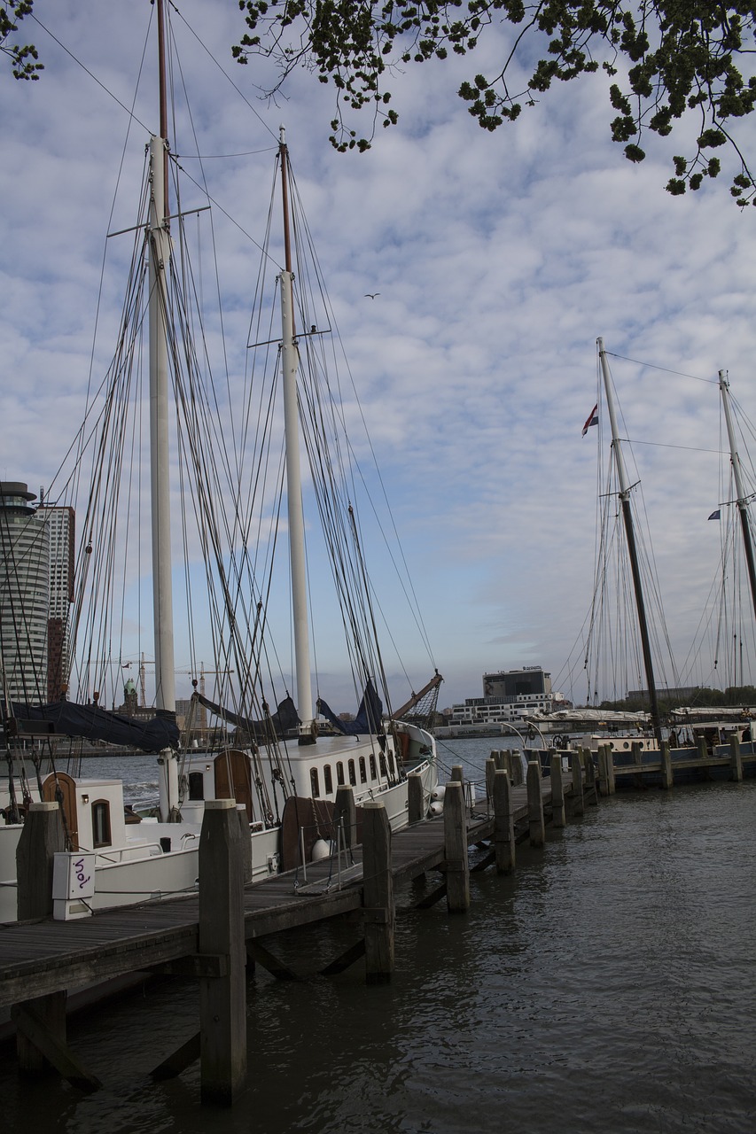 ship holland rotterdam free photo