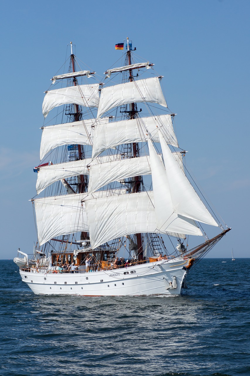ship hanse sail baltic sea free photo