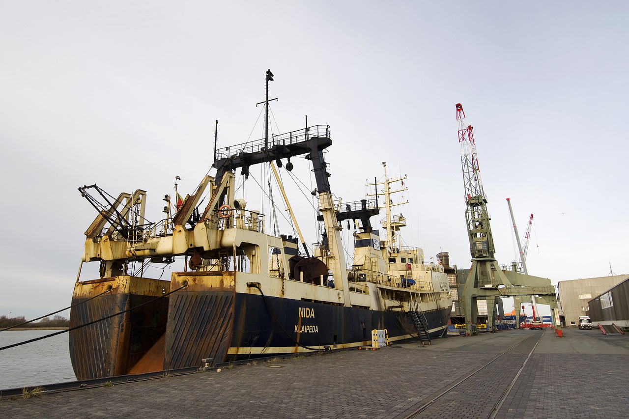 ship port bremerhaven free photo