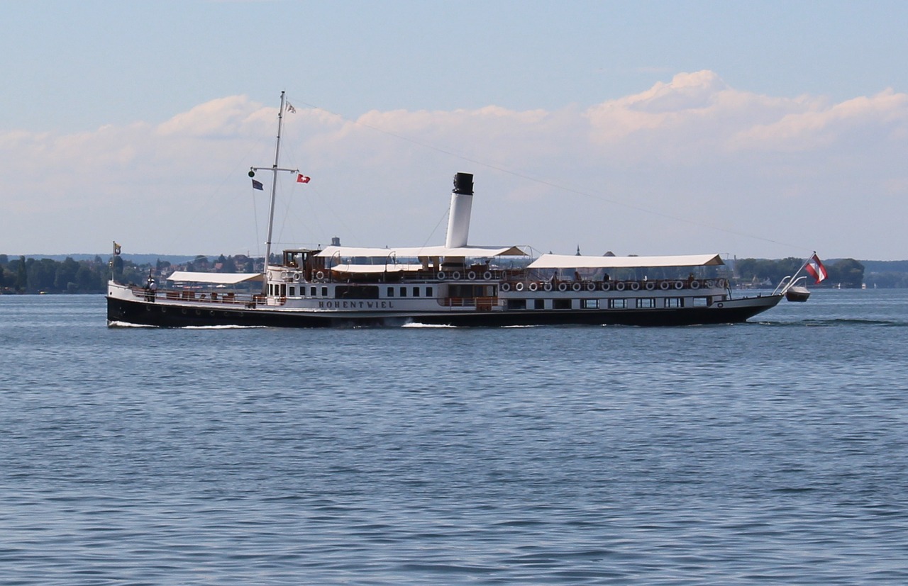 ship steamboat paddle steamer free photo
