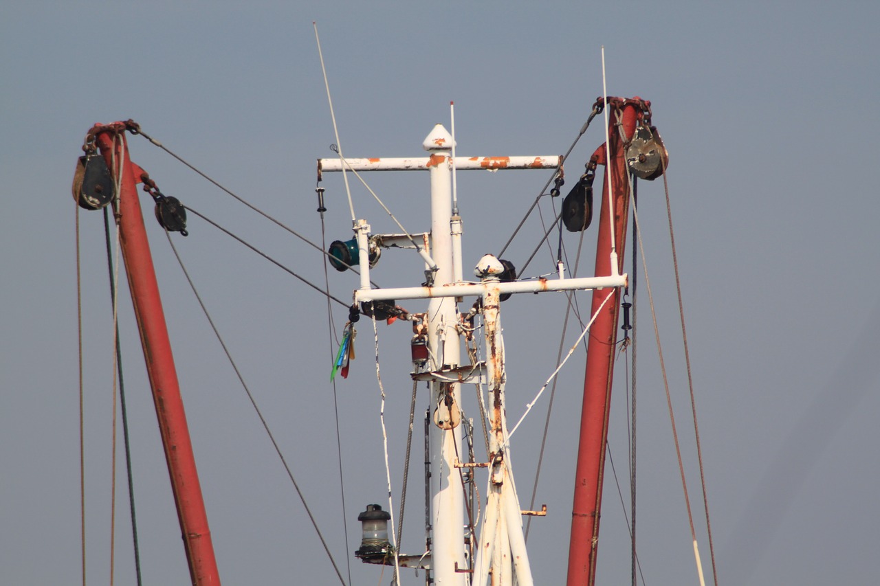 ship rigging masts free photo
