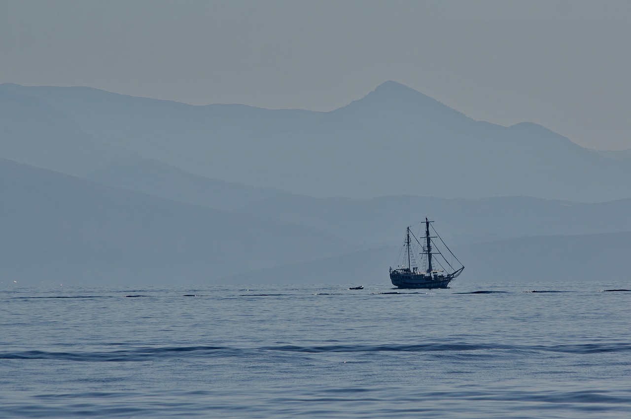 ship  sea  boat free photo