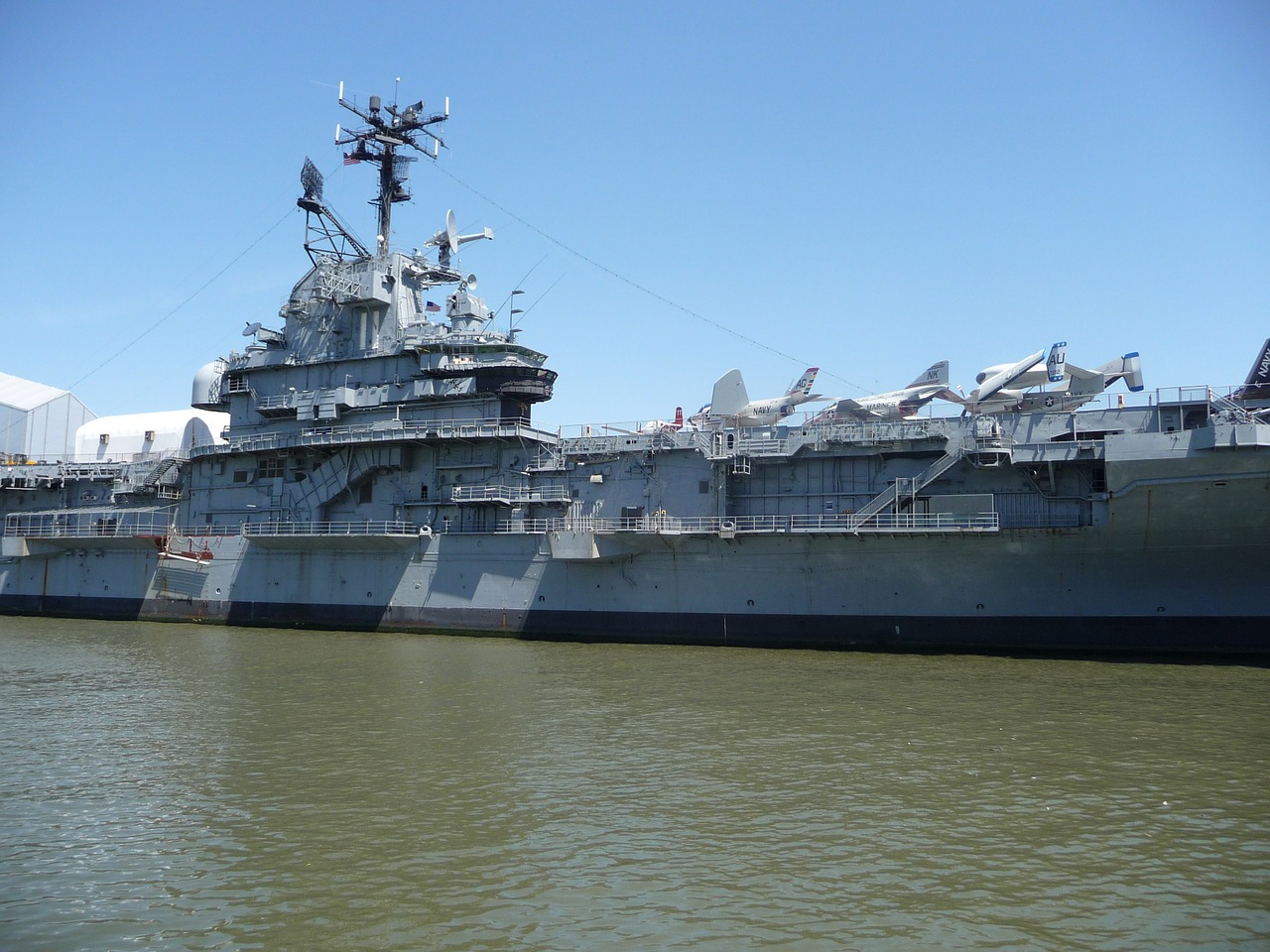 ship aircraft carrier port free photo