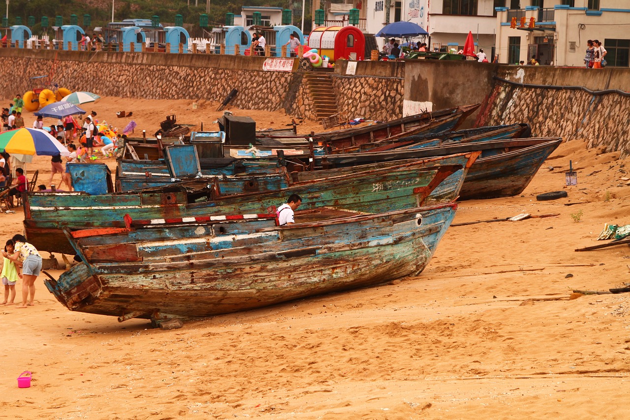 ship old beach free photo