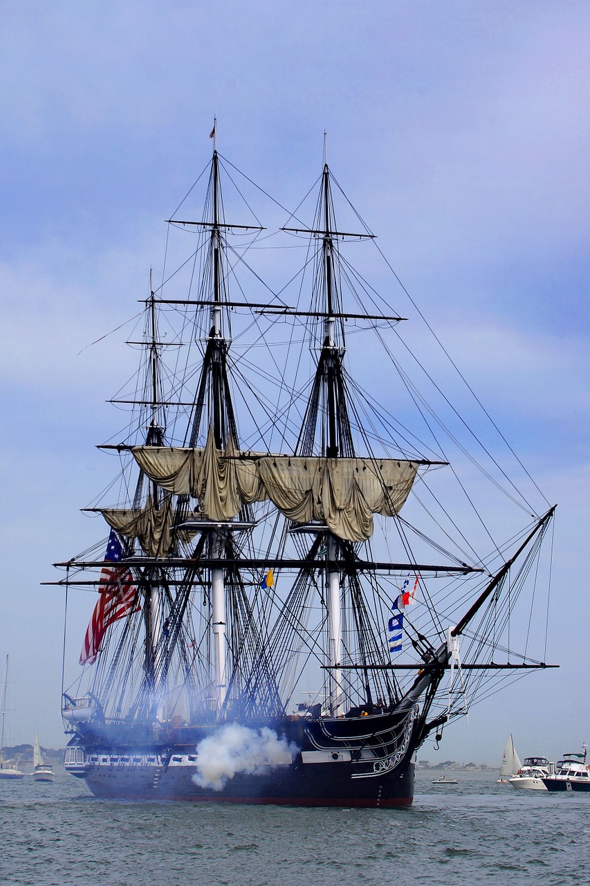 ship old ironsides constitution free photo