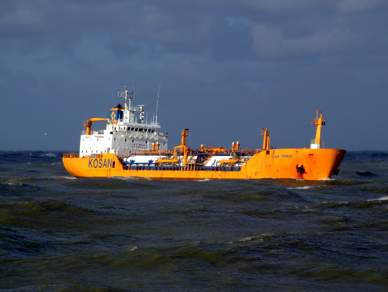 ship cargo rotterdam free photo