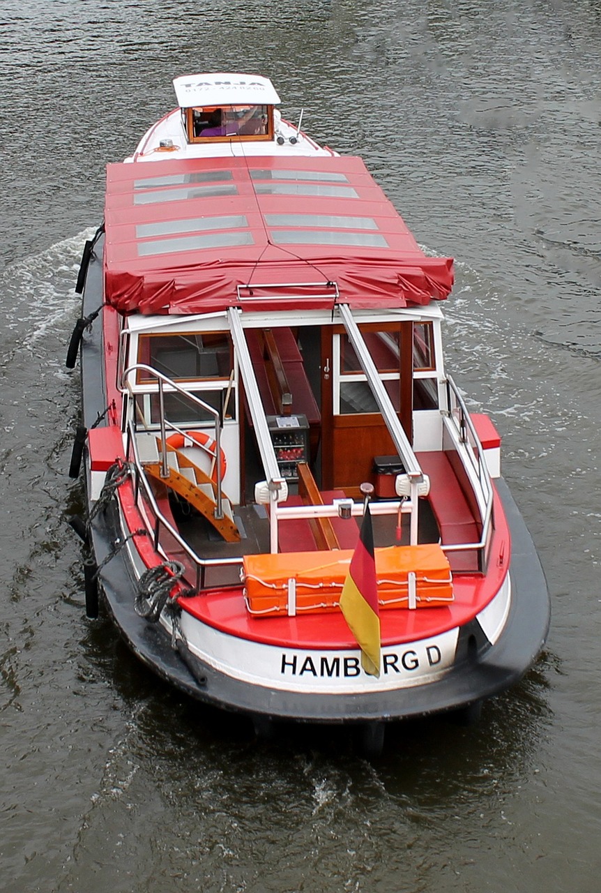 ship hamburg elbe free photo