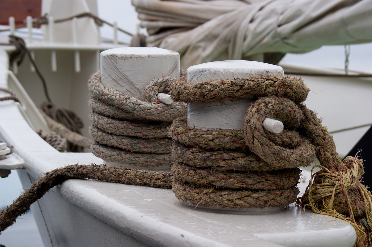 ship harness lines rigging free photo