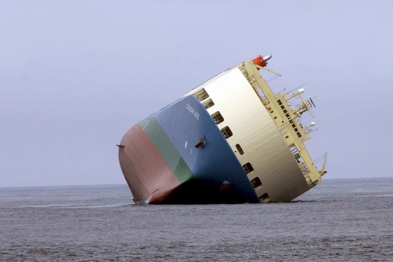 ship aground wreck vessel free photo