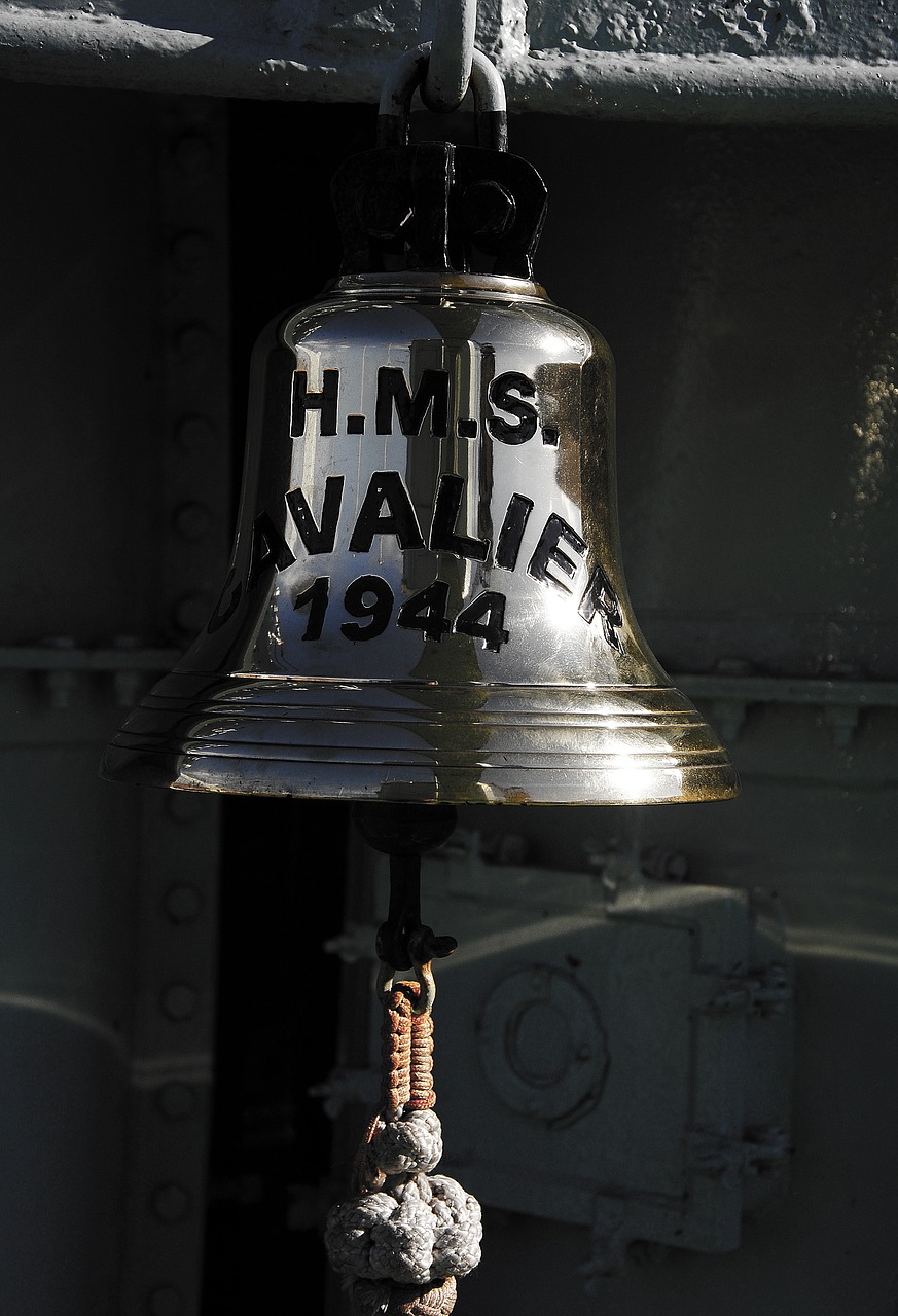 ship bell marine naval free photo