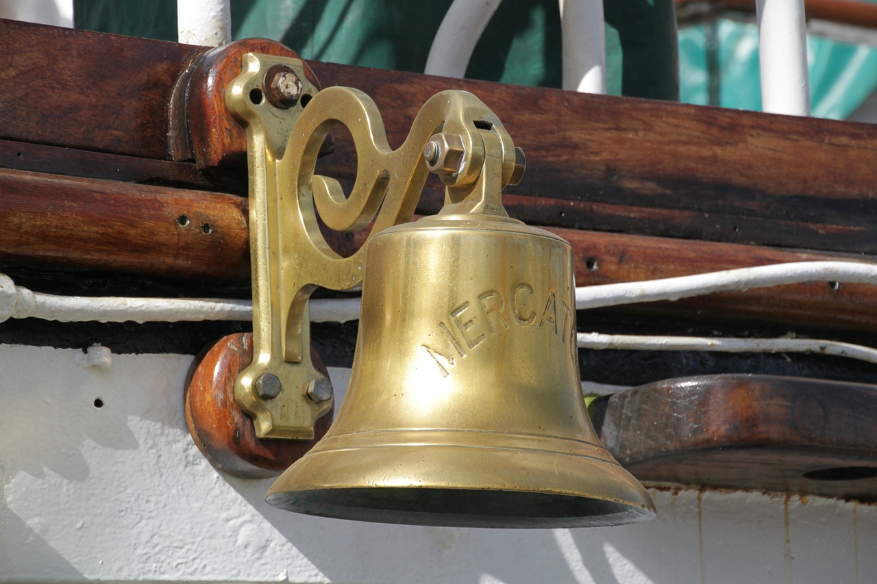ship bell bell bells free photo
